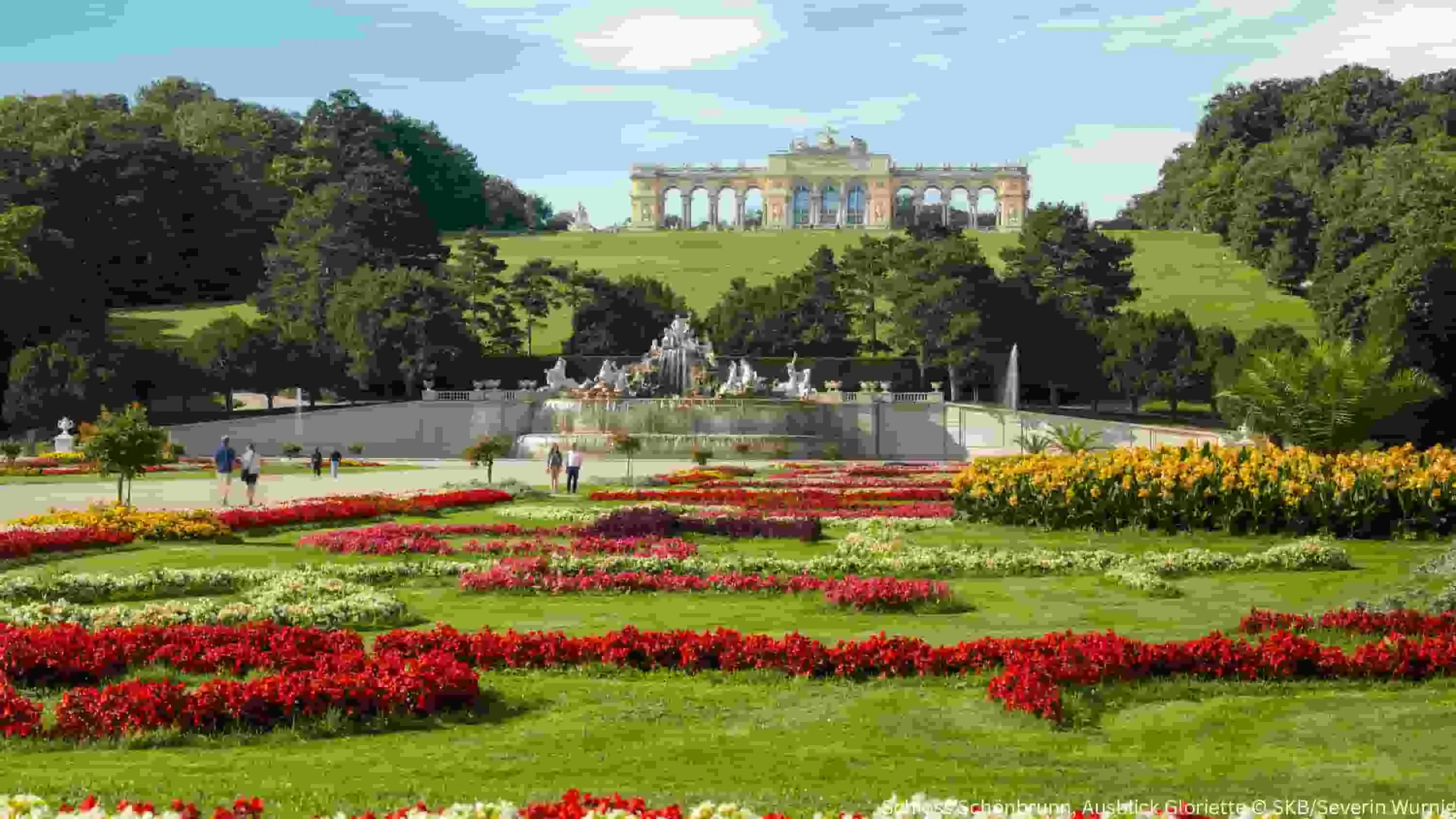 Gloriette Viewing Terrace Schonbrunn