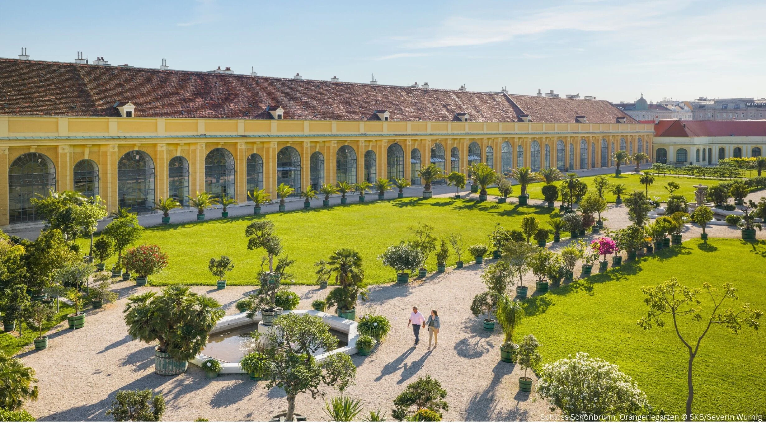 Orangery Garden Schonbrunn