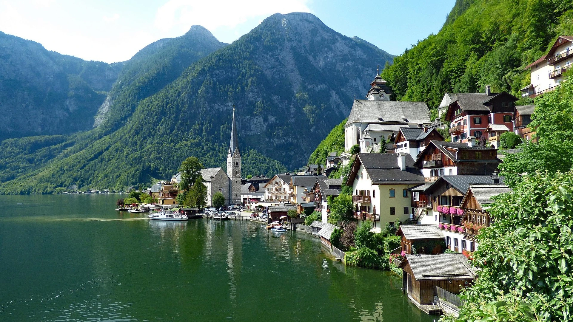Excursion d’une journée de Vienne à Hallstatt et vers les sommets alpins avec remontée Skywalk